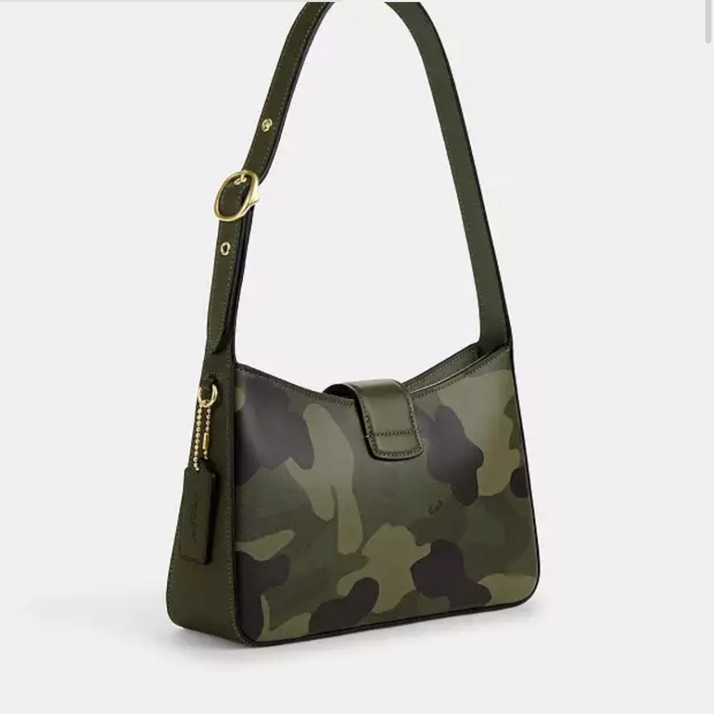 New! Eliza Shoulder Bag with Zipper Closure - Picture 3 of 4